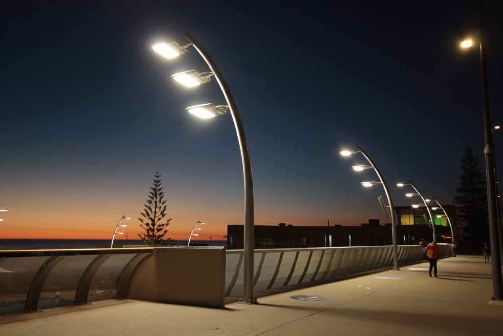 modern outdoor lamp post light