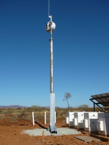 Communication Poles | Galvanised Steel | G&S Industries